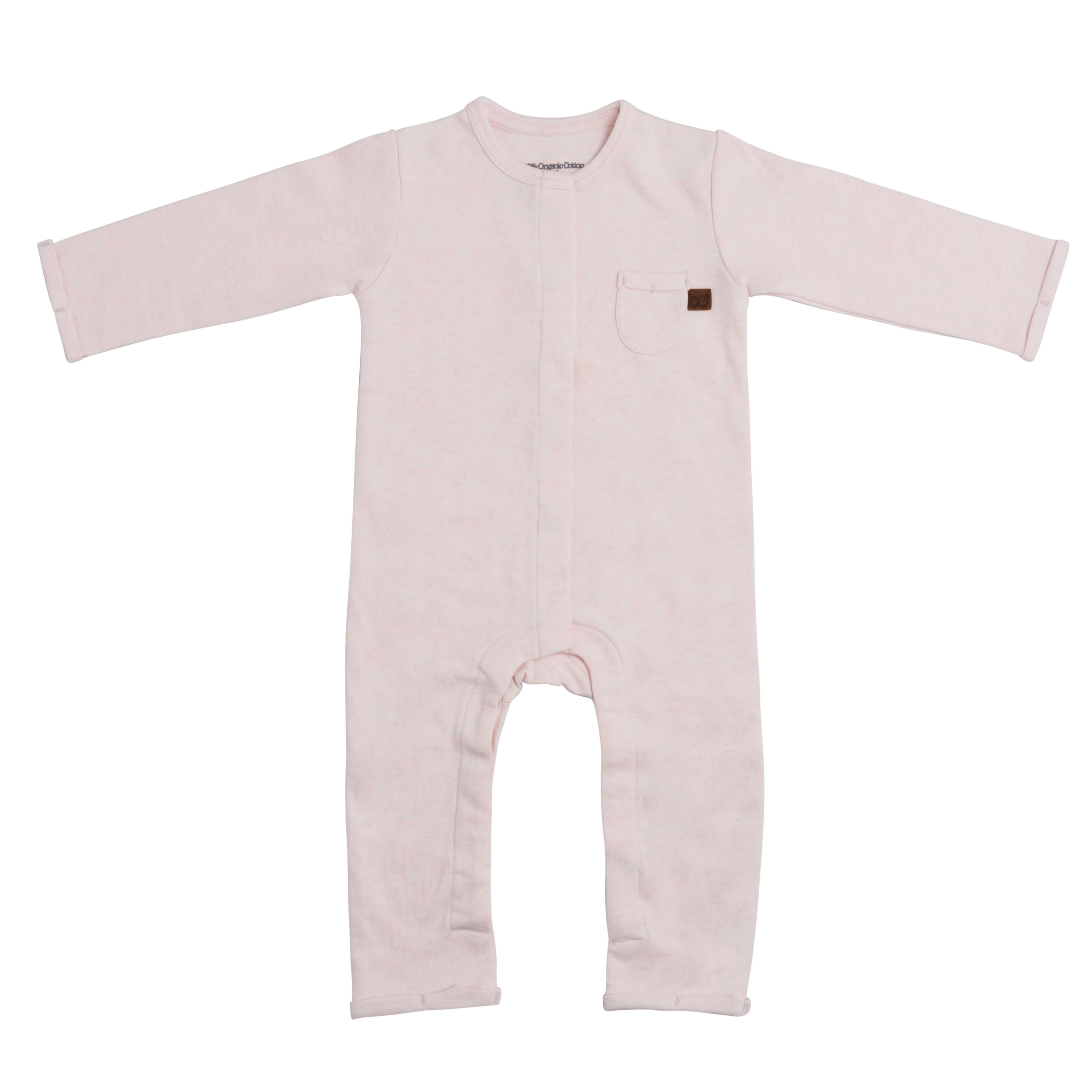 Sleepsuit Melange classic pink - 56