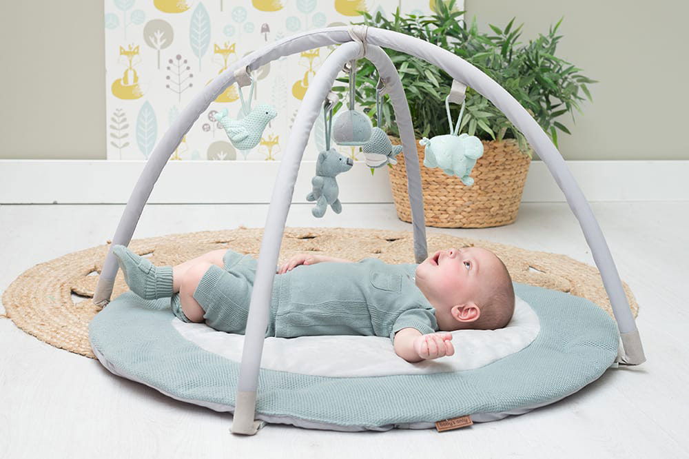 Activity mat stonegreen/mint/white