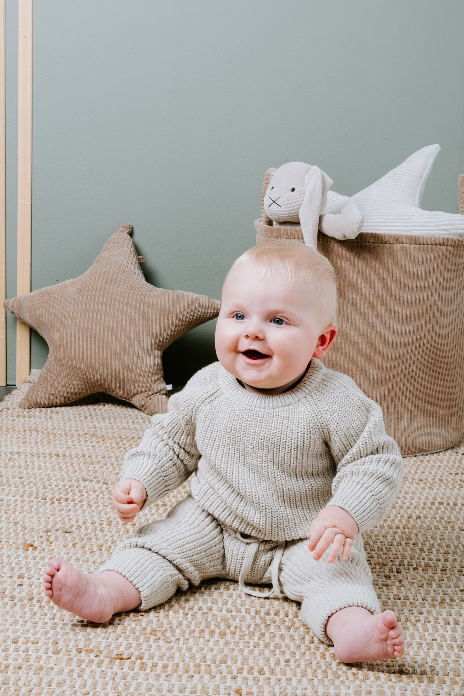 Pillow star teddy Sense caramel