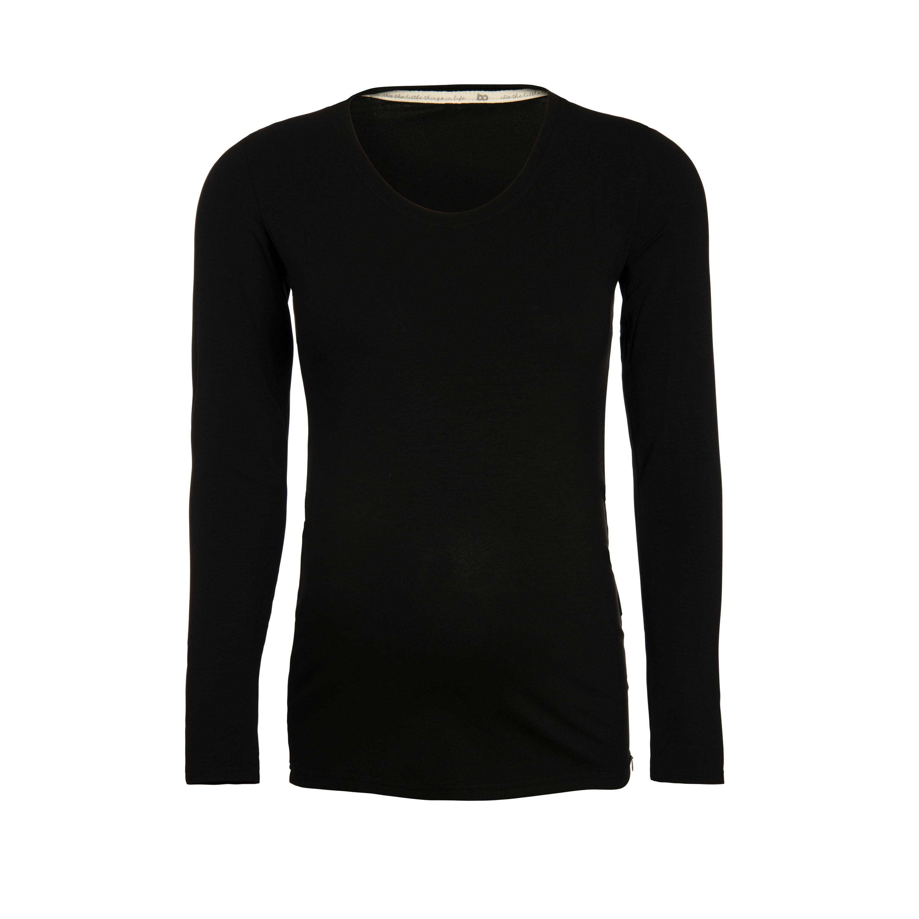 Maternity long sleeve top Glow black - L